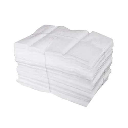 Produktbild: NUOBESTY Kissenschaumbeutel Schaumpapier Luftpolsterfolie Schaumfolie Schaum Beutel Sicher Wrap Cup Geschirr Glas Porzellan Möbel Verpackung Liefert für Umzug Lagerung (50Stücke / 25x30cm)