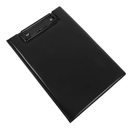 Produktbild: NUOBESTY Vertikale Zwischenablage Schreibtafel Pu-material Zwischenablage Für Schulbüro Tragbarer Dokumentenhalter