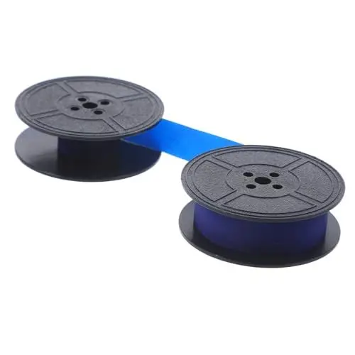 Produktbild: NUOBESTY Schreibmaschinenband Schreibmaschinenfarbband Farbband Für Schreibmaschine Haushaltsfarbband Farbband Ersatzfarbband Schreibmaschinenersatzband Nylon Blau