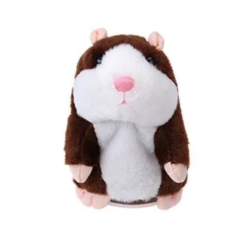 Produktbild: NUOBESTY Hamster Spielzeug, Sprechende Hamster Wiederholt PlüschtierTalking Plüschtier Elektronische Nachahmung wiederholen Sie was Sie Sagen Kinder-Stofftiere für Kinder Interaktion