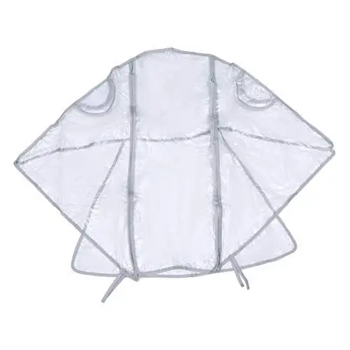 Produktbild: NUOBESTY Stroller Regenschutz Für Wasserdichtes Winddichtes Und Warmes Regen-cape Mit Seitlichen Reißverschlüssen Passend Für Standard-kinderwagen Transparentes Material Für Optimale