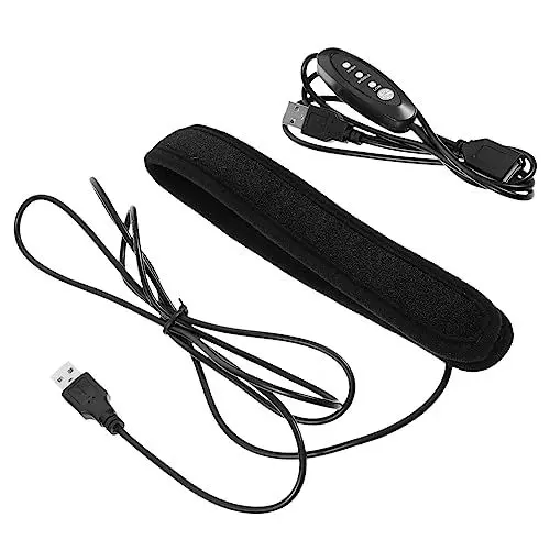 Produktbild: NUOBESTY USB Objektivheizung Temperatur Einstellbar USB Betrieben Beschlag Heizung für Kameraobjektive Ferngläser und Teleskope Geeignet für Verschiedene Temperaturen und Anwendungen