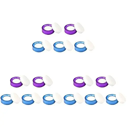Produktbild: NUOBESTY Zubehör 15 STK Geld Zählende Wasserbox Büro-Finger-feuchtigkeitscreme Feuchtigkeitscreme SPF Fingerfeuchter Befeuchter Bargeld Zählender Handbefeuchter Schwamm Handbuch Dip-Box