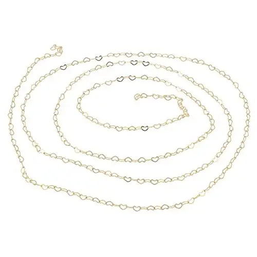 Produktbild: NUOBESTY die Kette bag chain armkette booster massagepistole handkette DIY Schmuckkette bracelet schmuck machen 26a toner Sterling Silber Zubehör Taschenkette Halskette 18k Armband Kupfer