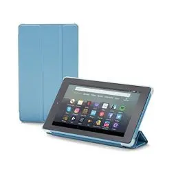 Produktbild: Nupro Hülle für Fire 7-Tablet, faltbar und mit Standfunktion, Dunkelblau