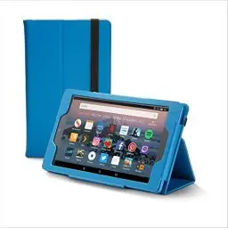 Produktbild: Nupro Premiumhülle für Fire HD 8-Tablet, faltbar, Blau