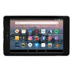 Produktbild: Nupro Stoßfeste Hülle für Fire HD 8-Tablet, Schwarz
