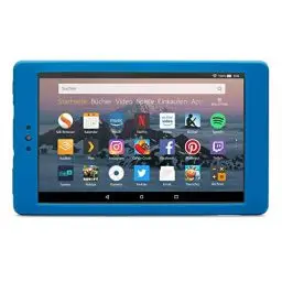 Produktbild: Nupro Stoßfeste Hülle für Fire HD 8-Tablet, Blau