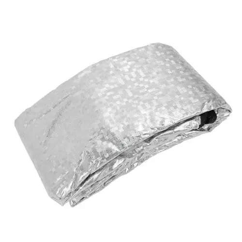 Produktbild: ZJchao Auto Windschutzscheibe Sonnenschutz Blocker Hitzeschutz Anti-Frost Schnee Abdeckung Aluminium Film Frontscheibe Sonnenschutz Autos