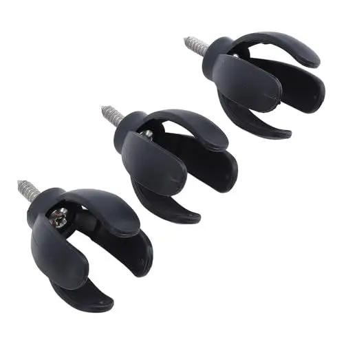 Produktbild: Nurnesy Golfball Retriever, 3 Stück 4 Claw Grabber Setzen auf Saver Putter Grip, Fänger für Senioren, 4 Claw Golfball Retriever, Golfs Ch Rauben Werkzeug