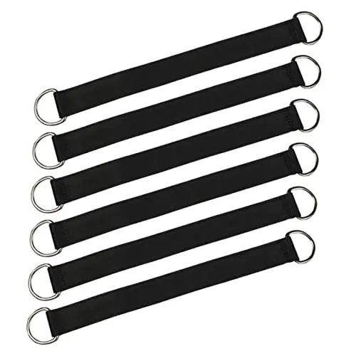 Produktbild: NUSITOU Schaukel Outdoor Robuste Baumschaukelgurte 6 Stück Camping Hängemattenseile Outdoor Picknickzubehör 180 cm Länge 1000 Kg Belastbarkeit Wetterfest Und Langlebig Gartenschaukel Für Erwachsene