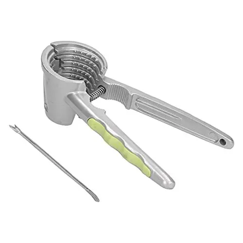 Produktbild: Nussknacker aus Aluminiumlegierung, Federbelasteter Nussöffner für Walnüsse, Pekannüsse, Macadamianüsse, Langlebiger Nussknacker mit Walnussnadel (YELLOW)
