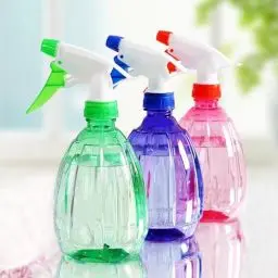 Produktbild: Nutabevr 3er-Pack 500ml Leere Sprühflaschen mit Verstellbare Sprühkopf, nachfüllbare Trigger-Sprühflaschen für Nebel, Strahl, 3 Farben Zerstäuber für Friseur, Pflanzen, Garten, Reinigung, Haus