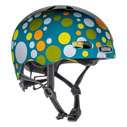 Produktbild: Nutcase Street-Polka Face Helm, Mehrfarbig, S