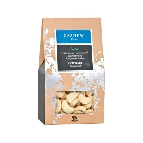 Produktbild: Nutfields Bio Cashewkerne | natur | Bio Gourmet | 120 g