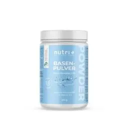 Produktbild: Nutri + Basenpulver zum Einnehmen auf Citrat-Basis mit Zink - vegan hochdosiert laktosefrei - 224 g Säurebasenpulver ohne Zucker, Natrium und Zusätze