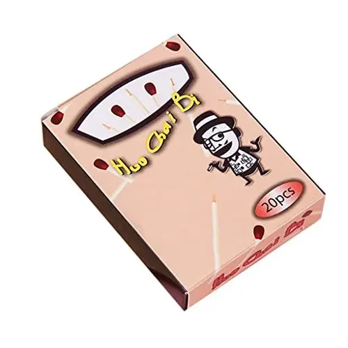 Produktbild: NYCEMAKEUP 20-teiliges Kugelschreiber-Set, lustige Schreibstifte, Streichhölzer, nachfüllbar, 0,5 mm Spitze, für Halloween, Box, Glas, dekorativ, für Kerzen, wasserdicht, für Badezimmer