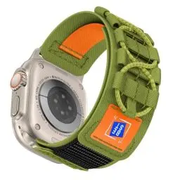 Produktbild: Nylon Armband Kompatibel mit Apple Watch Ultra 2 49mm, Sportarmband Geflochtenes Loop Ersatzarmband Ultra Textil Stretch Nylon Armband für iWatch Ultra 2 49mm Series 9/iWatch Ultra 49mm Series 8