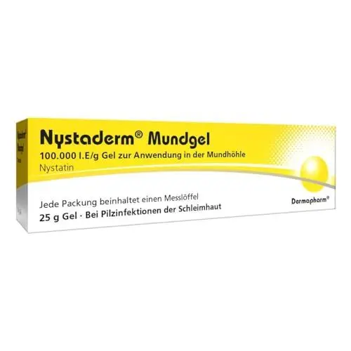 Produktbild: Nystaderm Mundgel 25g bei Infektionen in der Mundhöhle
