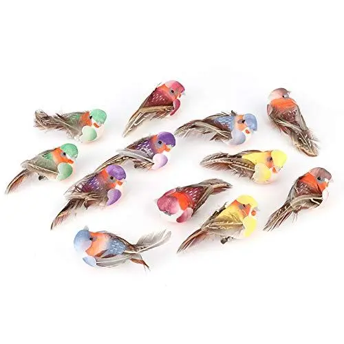 Produktbild: NYSUZHOUJI Niedliche künstliche Vogeldekoration, Simulationsvogel, Handarbeit, Ornament, Hausgarten