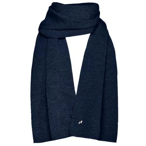 Produktbild: NYTTED® hochwertiger Merino Schal - 100% feinster Merinowolle für Damen & Herren kuschelig weich & sehr warm - Schal Damen Winter Schal Herren Merino Wolle Winterschal Herren Herren Schal Schal Damen