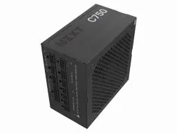 Produktbild: NZXT C750 Gold - PA-7G1BB-EU - 750 Watt Netzteil - 80 Plus Gold Zertifiziert - DC-DC Technologie - Full Modular Design - Ummantelte Kabel - ATX Gaming Netzteil