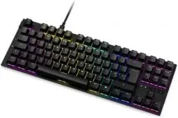 Produktbild: NZXT Function TKL 2022 Mechanische PC Gaming Tastatur - beleuchtet - lineare RGB Schalter - MX kompatible Schalter - Hot Swap - Aluminium Cover - Mechanical Gaming Keyboard | DE (QWERTZ) Schwarz