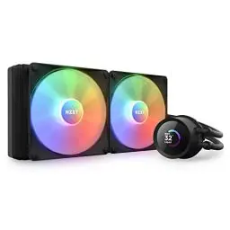 Produktbild: NZXT Kraken 280 RGB - RL-KR280-B1-280mm AIO CPU Wasserkühlung - 1,54