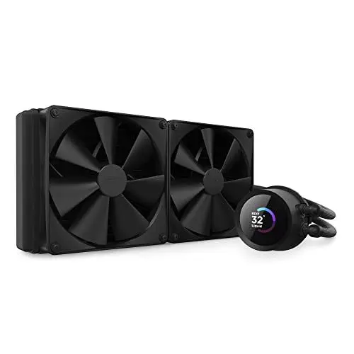 Produktbild: NZXT Kraken 280 - RL-KN280-B1-280mm AIO CPU Wasserkühlung - 1,54