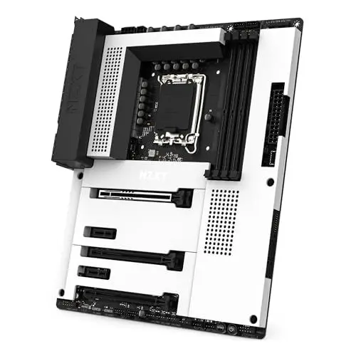Produktbild: NZXT N7 Z790 Motherboard - N7-Z79XT-W1 - Intel Z790 Chipsatz (Unterstützt 12., 13., 14. Gen CPUs) - ATX Gaming Motherboard - Integriertes I/O Shield - WiFi 6E Anschlussmöglichkeit - Bluetooth - Weiß