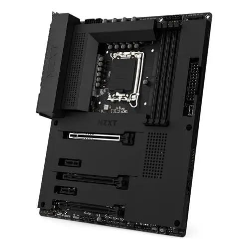 Produktbild: NZXT N7 Z790 Motherboard - N7-Z79XT-W1 - Intel Z790 Chipsatz (Unterstützt 12., 13., 14. Gen CPUs) - ATX Gaming Motherboard - Integriertes I/O Shield - WiFi 6E - Bluetooth - Schwarz