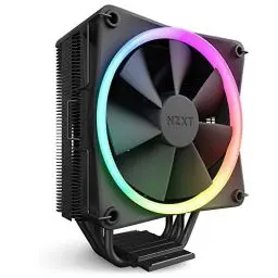Produktbild: NZXT T120 RGB Air Cooler - RC-TR120-B1 - CPU Luftkühler - 120mm Lüfter - Direktkontakt Technologie - 4 Kupfer-Heatpipes - Optional 2 möglich - passend für Intel und AMD Sockel - Schwarz