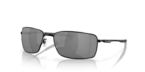 Produktbild: Oakley Herren Square Wire 407513 60 Sonnenbrille, Schwarz (Polished Black/Prizmblack)