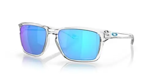 Produktbild: Oakley Herren Sylas Sonnenbrille, Polished Clear/PRIZM Sapphire, Einheitsgröße