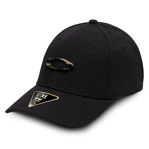 Produktbild: Oakley Herren Tincan Cap, Black/Graphic Camo, S/M, 911545-01Y