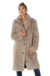 Produktbild: Oakwood Damen Cyber Mantel, Beige (Beige Foncé 0625), XX-Large (Herstellergröße: 2XL)