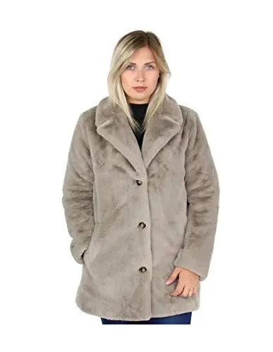 Produktbild: Oakwood Damen Naveesm Mantel, Beige (Beige Foncé 625), X-Large