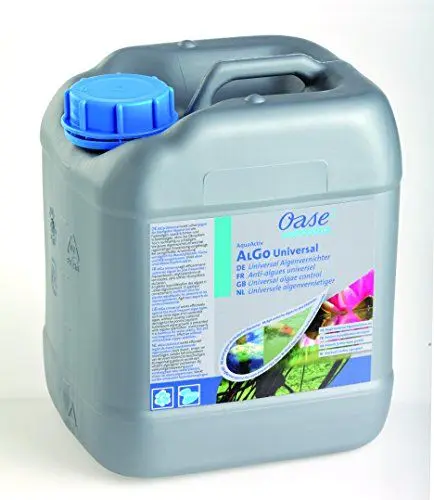 Produktbild: OASE 50545 AquaActiv AlGo Universal Algenvernichter, 5 l - effektiver Algenentferner für Gartenteich / ideal gegen Algen Fadenalgen Schwebealgen Schmieralgen