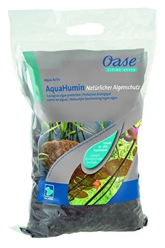 Produktbild: OASE 53759 AquaActiv AquaHumin 10 l - Gartenteich-Torf, Spezial-Torf für natürlichen Algenschutz, mit Huminsäure-Anteil von 30 bis 45 %, klärt trübes Wasser, Weiß