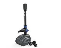 Produktbild: OASE Aquarius Fountain Set Classic 3000 E - Wasserspielpumpen-Set, Teichpumpe, energiesparende Springbrunnenpumpe, Fontänenpumpe, Schwarz