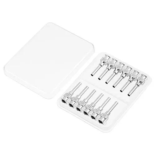 Produktbild: OATIPHO 12st Edelstahlnadel Dosiernadelset Dosierspritze Luer-lock-nadel Abgabe Von Nadeln Spitze Einer Stumpfen Spritzennadel Dosiertipps Verjüngt Stumpfe Nadel Rostfreier Stahl Präzision