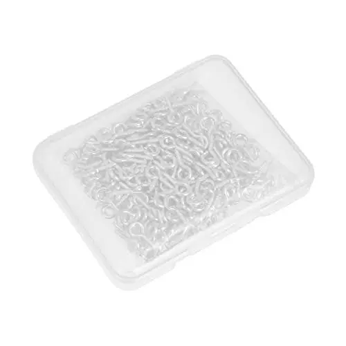 Produktbild: OATIPHO 1 Satz Horn Nägel Ringschrauben Augenschraube Aus Metall Schäkelkupplung Ösenschraubenhaken Aus Metall Schmuckhaken Schwere Haken Schraubenaugen Plastik Augenhaken Selbstschneidend