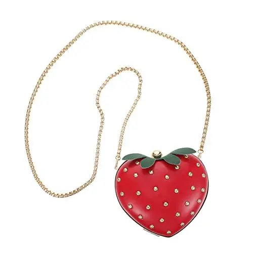 Produktbild: OATIPHO 1 Stück Umhängetasche Für Mädchen Erdbeer-modische Tasche Koreanisch-chic Elegant Leicht Für Reisen Und Den Alltag