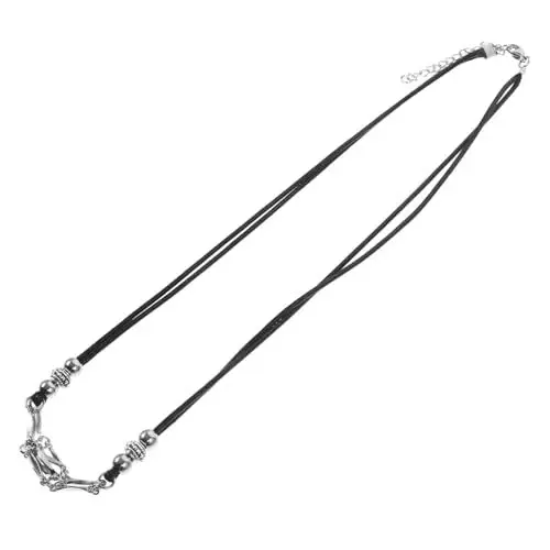 Produktbild: OATIPHO 2St Netztasche Halskette edelsteinkette edelsteine kette Halsketten Käfig mit Kristallanhänger Kristallhalter für Halskette Europäisch und amerikanisch Halterung Kettennetzwerk