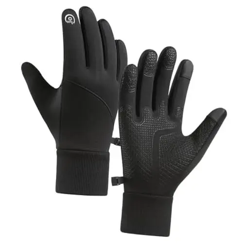 Produktbild: OATIPHO 2 Paar Handschuhe Herren Laufhandschuhe Für Kaltes Wetter Touchscreen Radfahren Reiten Autofahren Jagen Outdoor