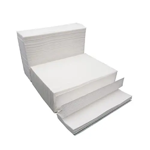 Produktbild: OATIPHO 400 Stück Extra Dicke Papierhandtücher für Badezimmer und Küche Hochwertige Papiertücher für Einsatz zu Hause Cafés Geschäften und Restaurants Wasserabsorbierend und Reißfest