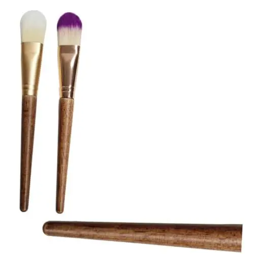 Produktbild: OATIPHO 6 Stück Teiliges Tragbarer Kosmetikpinsel mit Bambusgriff Praktische Makeup für Zuhause Reisen und Outdoor Aktivitäten Vielseitig Einsetzbar und Langlebig