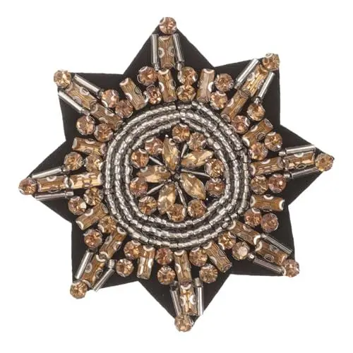 Produktbild: OATIPHO DIY-Patch Handgefertigte Perlen Accessoires Flicken Für Jacken Schuhe Dekorative Flicken DIY Flicken Flicken Für Kleidung Kleidungsherstellung Materialreparatur Flicken Für Stoff
