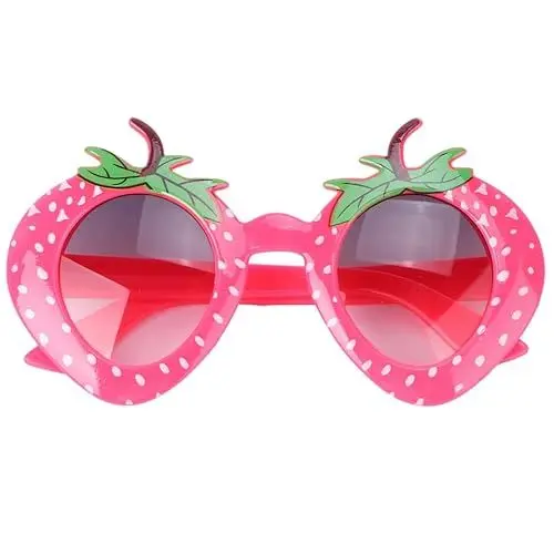 Produktbild: OATIPHO Erdbeer Lustige Modeaccessoire Für Partys Und Feste Kreative Frucht Sonnenbrillen Für Damen Und Herren Ideal Für Kostümpartys Und Mottopartys