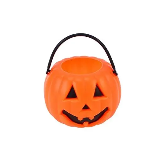 Produktbild: OATIPHO Kürbiseimer 12st Kürbis Kerzenhalter Kürbis Eimer Halloween-süßigkeiten-Eimer Kind Schmücken Schädel Orange Kürbis Eimer